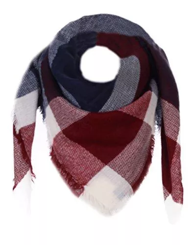 Fashion Schals & Tücher Fashion You Want XXL Schal Karo schal-tuch damen dicker dreieckstuch groß