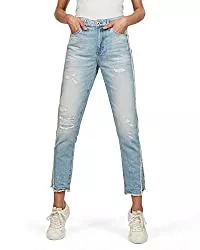 G-STAR RAW Jeans G-STAR RAW Damen 3301 Fringe High Ankle Straight Jeans