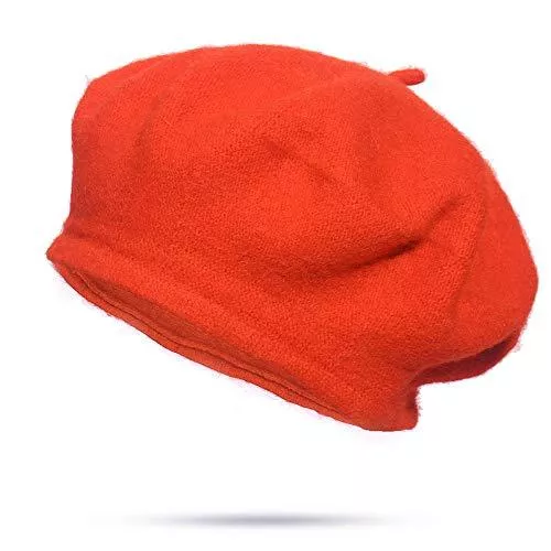 ileibmaoz Hüte & Mützen ileibmaoz Barett Baskenmützen 30 Farben Erhältlich Frauen Beret Artist Beanie Hut Einfarbig Retro Beret Elegante Lady Caps