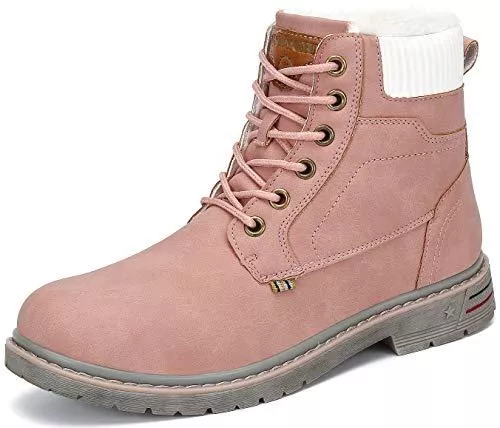 Putu Stiefel Putu Herren Winterstiefel Warme Gefüttert Winterschuhe rutschfest Klassische Winter Boots