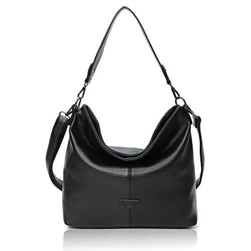 CASAdiNOVA Taschen & Rucksäcke CASAdiNOVA HERBSTANGEBOT - Umhängetasche Gross - Lederimitat - Shopper Damen Schwarz - Handtasche XXL Designer Schultertasche Hobo Bag Groß mit verstellbaren Schulterriemen