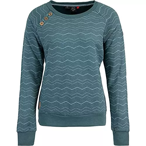 Ragwear Pullover & Strickmode Ragwear Daria Chevron Sweater Damen