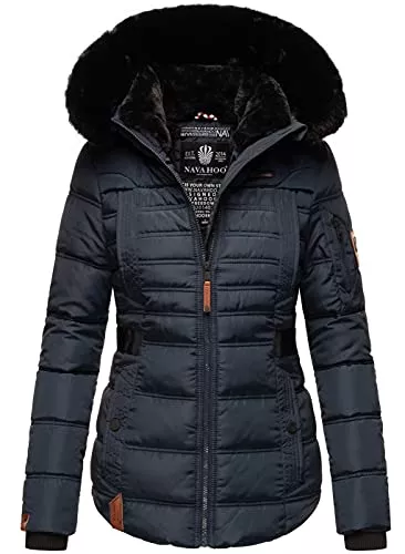 Navahoo Jacken Navahoo Designer Damen Winter Jacke Steppjacke Winterjacke Stepp gesteppt B844