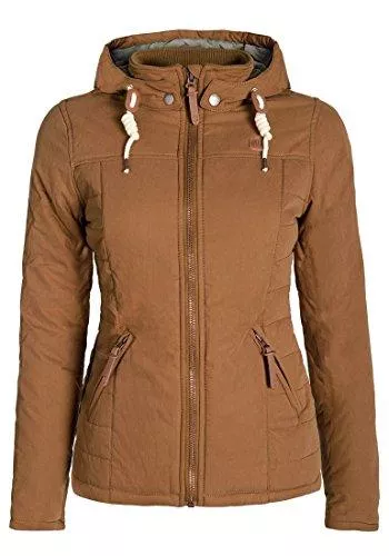 DESIRES Jacken DESIRES Lewy Damen Übergangsjacke Steppjacke Jacke gefüttert mit Kapuze und Stehkragen