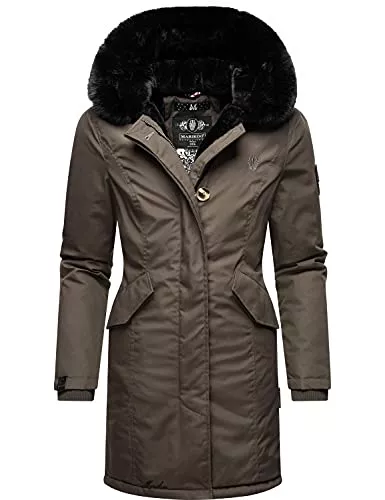 MARIKOO Mäntel MARIKOO Damen Winterjacke Wintermantel Karambaa XS-XXL
