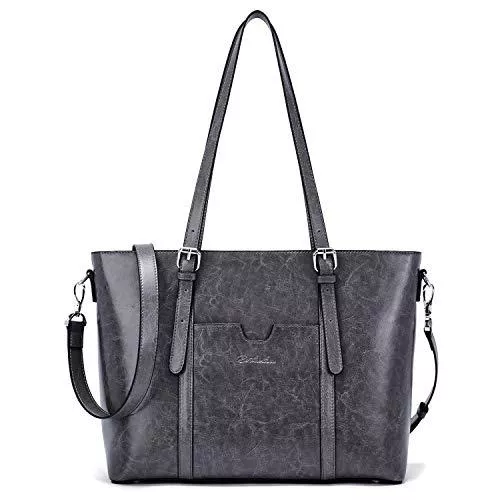 BOSTANTEN Taschen & Rucksäcke BOSTANTEN Damen Ledertaschen Schultertasche Frauen Designer Handtasche 14 15.6 Zoll Laptoptasche Tote Bag