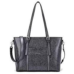 BOSTANTEN Taschen & Rucksäcke BOSTANTEN Damen Ledertaschen Schultertasche Frauen Designer Handtasche 14 15.6 Zoll Laptoptasche Tote Bag