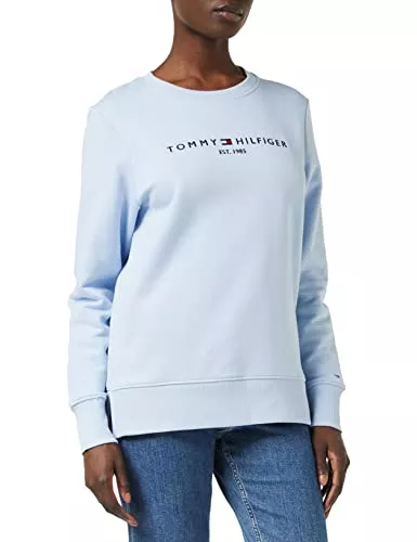 Tommy Hilfiger Pullover & Strickmode Tommy Hilfiger Damen Regular Hilfiger C-nk Sweatshirt
