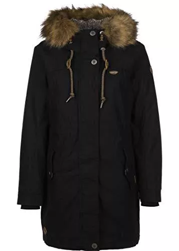 Ragwear Mäntel Ragwear Tawny Mantel 2021 Black