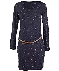 Ragwear Freizeit Ragwear TALONA ORGANIC (WINTER) Damen Kleid Streetwear 100% vegan