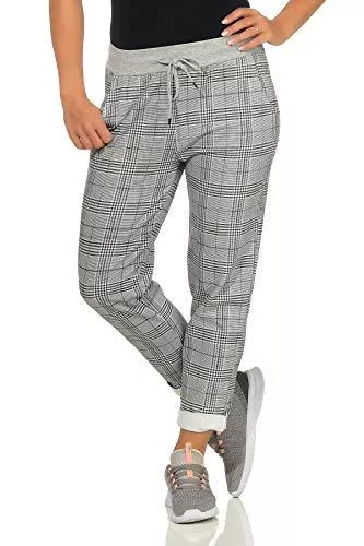 Gringo Hosen Gringo Damen Sweatpants im Boyfriend-Style Jogginghose für Freizeit und Sport One Size