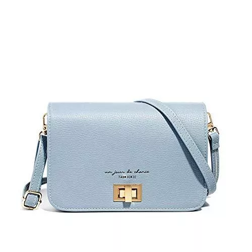 TFWJ Taschen & Rucksäcke Funktionelle Damen Multi Crossbody PU Leder Schultertasche Twist Lock Flap Verschluss