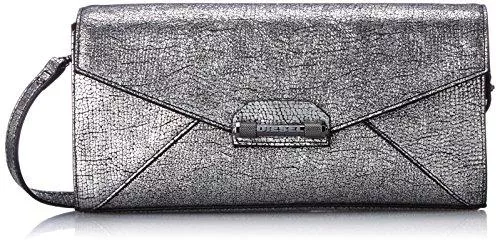 Diesel Taschen & Rucksäcke Diesel INDUSTRIAL GAVINA Clutch Tasche Damen Silber