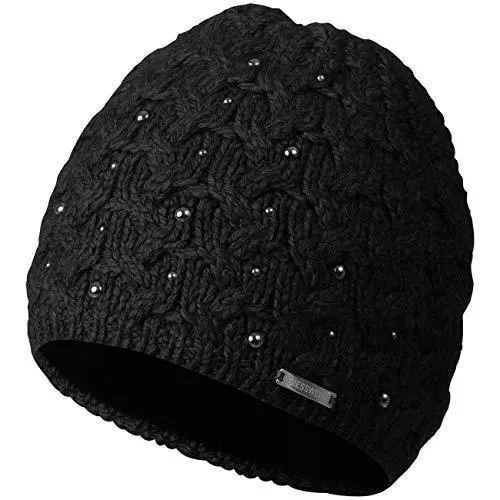 GIESSWEIN Hüte & Mützen GIESSWEIN Mütze Roteck - Warm gefütterte Merino Beanie, Damen Strickmütze mit Fleece Innenfutter, Grobstrick Winter Cap