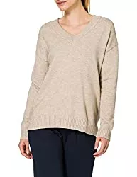 Vila Pullover & Strickmode Vila Female Strickpullover Oversize und V-Ausschnitt