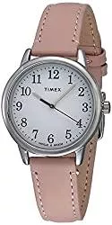 Timex Uhren Timex Damen-Armbanduhr, leicht lesbar, Leder, 30 mm