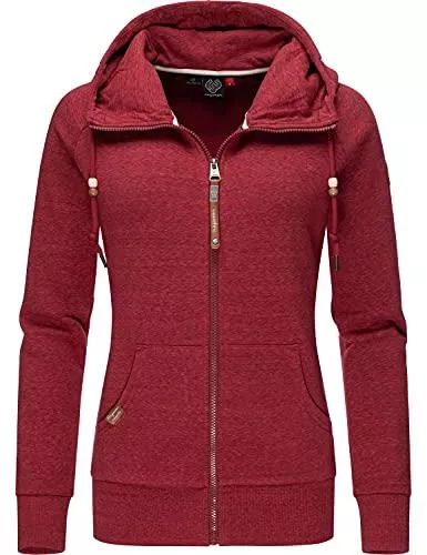 Ragwear Jacken Ragwear Damen Jacke Sweatjacke Kapuzenjacke Chelsea XS-XXL