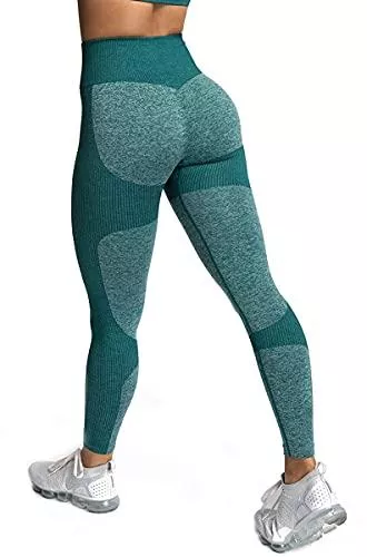 ShinyStar Leggings ShinyStar Damen Sport Leggings Lange Blickdicht Yoga Leggings Kompressions Figurformende Sporthose Fitnesshose mit Hohe Taille