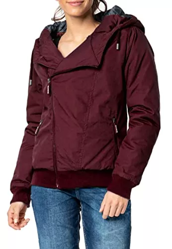 Sublevel Jacken Sublevel Damen Winter-Jacke mit Kapuze warm gefüttert