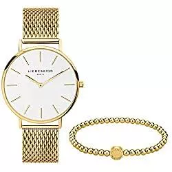 Liebeskind Berlin Uhren Liebeskind Berlin Set aus Armbanduhr und Beadarmband LS-0091-MQB