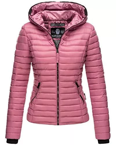 Navahoo Jacken Navahoo Damen Übergangs Stepp Jacke mit Kapuze B348