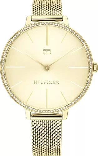 Tommy Hilfiger Uhren Tommy Hilfiger Damen Analoger Quarz Uhr mit Edelstahl Armband 1782114