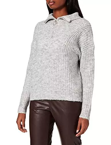 ONLY Pullover & Strickmode ONLY Female Strickpullover Reißverschlussdetail