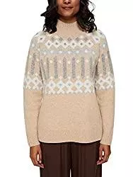 ESPRIT Pullover & Strickmode ESPRIT Mit Wolle: Pullover mit Jacquard-Muster
