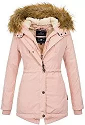 MARIKOO Jacken MARIKOO Designer Damen Winter Parka warme Winterjacke Mantel Jacke B601