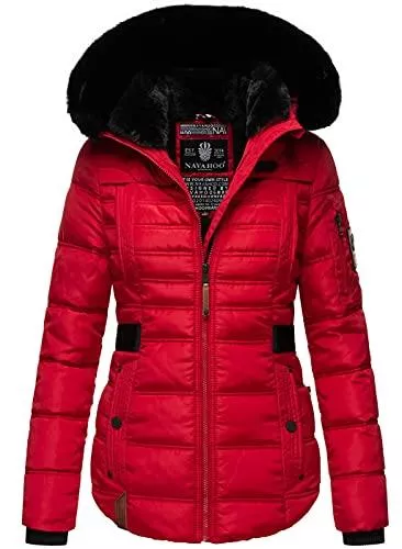 Navahoo Jacken Navahoo Designer Damen Winter Jacke Steppjacke Winterjacke Stepp gesteppt B844