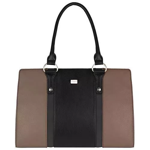 David Jones Taschen & Rucksäcke David Jones - Damen Große Tote Handtasche - Frauen Top Griff PU Leder Henkeltasche - Shopper Multicolor Tragetasche - Arbeit Schule Tasche Aktentasche Lange Henkel Arbeitstasche Elegant - Rosa Pink