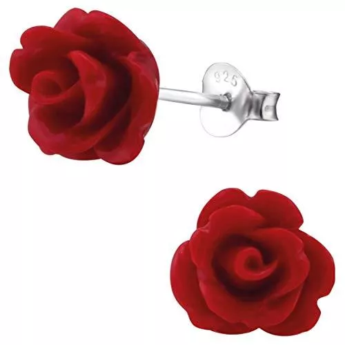 EYS JEWELRY Schmuck EYS JEWELRY Ohrstecker Damen Rosen-Blüte Blume 925 Sterling Silber Damen-Ohrringe