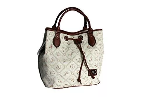 Giulia Pieralli Taschen & Rucksäcke Giulia Pieralli Damen-Schultertasche beige braun