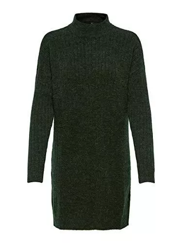ONLY Freizeit ONLY Female Strickkleid Mönchkragen