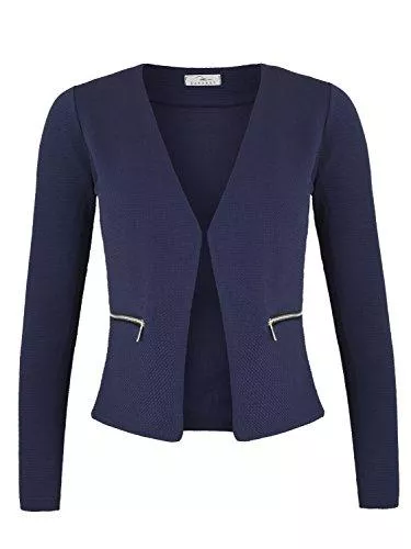 Danaest Blazer Damen Blazer mit Taschen (382)