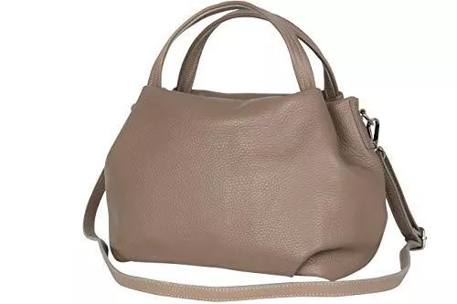 AmbraModa Taschen & Rucksäcke AmbraModa Damen handtasche Henkeltasche Schultertasche aus Echtleder GL023