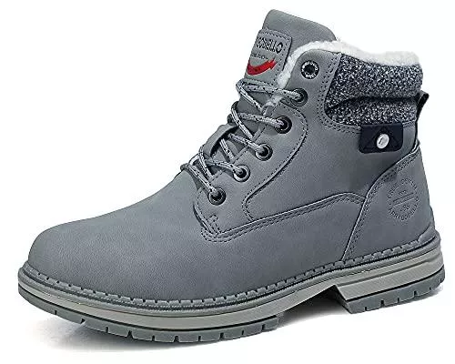 ASTERO Stiefel ASTERO Winterschuhe Damen Winterstiefel Gefütterte Schneestiefel Boots Arbeitsschuhe Arbeitsstiefel Arbeiten Wandern 36-41