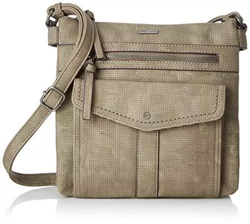 Tamaris Taschen & Rucksäcke Tamaris Damen Adriana Crossbody Bag M Umhängetasche Grün (Khaki)