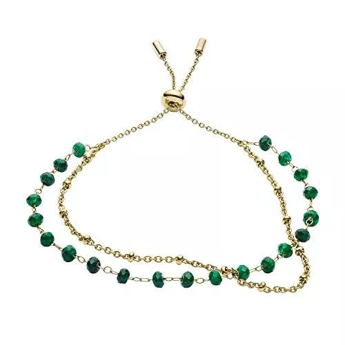 Fossil Uhren Fossil Damen-Schildarmband Edelstahl JF03213710