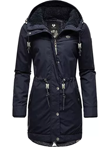 Ragwear Mäntel Ragwear Damen Winterjacke Wintermantel Parka mit Kapuze YM-Canny XS-XXL