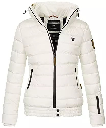 MARIKOO Jacken MARIKOO Damen Winter Jacke Stepp Winterjacke Stehkragen gefüttert warm B667