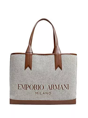 Emporio Armani Taschen & Rucksäcke Emporio Armani Damen-Tasche Y3D081Y266A Beige/Leder