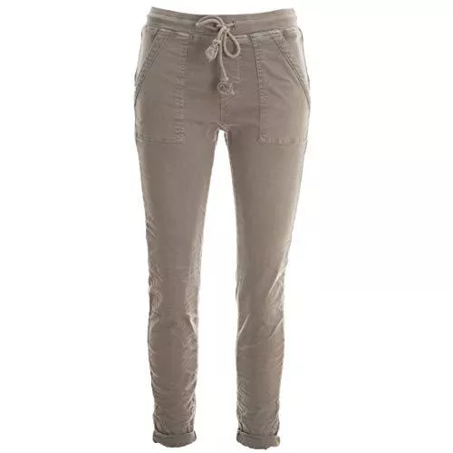 Basic.de Jeans Basic.de Cotton Stretch-Hose Jogging-Pant Style Square Pocket Pant Melly &amp; CO 8181
