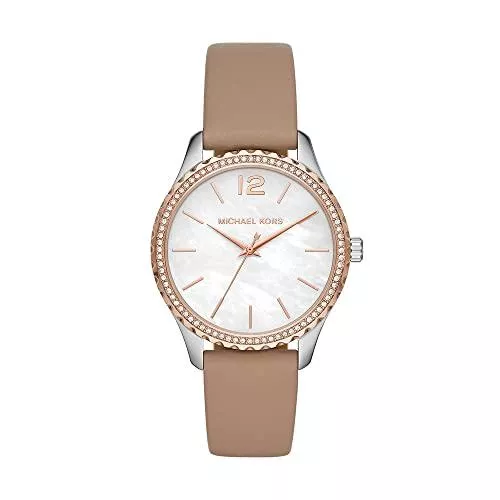 Michael Kors Uhren Michael Kors Damenuhr LAYTON, 38 mm Gehäusegröße, Dreizeigerwerk