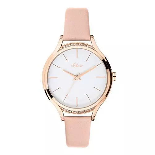 s.Oliver Uhren s.Oliver Damen Analog Quarz Uhr SO-3694-MQ