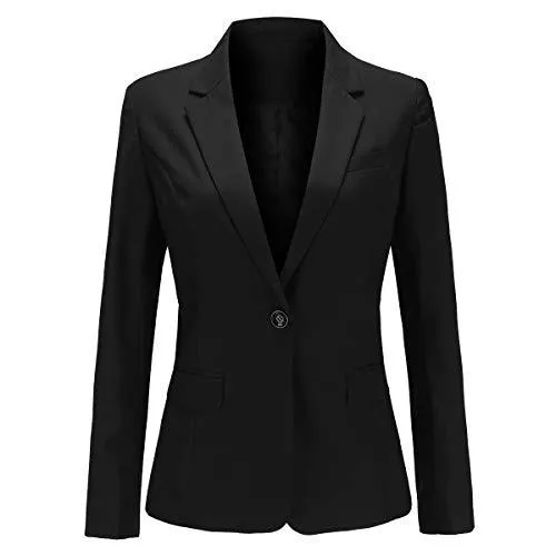 YYNUDA Blazer YYNUDA Damen Elegant Blazer Slim Fit Kurzblazer Sommer Leicht Anzugjacke Unifarben Büro Jacke Top für Business Freizeit