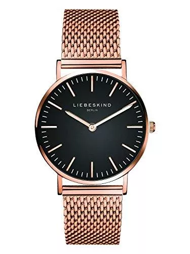 Liebeskind Berlin Uhren Liebeskind Berlin Damen Analog Quarz Armbanduhr mit Edelstahlarmband