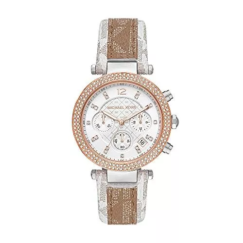 Michael Kors Uhren Michael Kors Womens Analog Quartz Uhr mit Plastic Armband MK6950