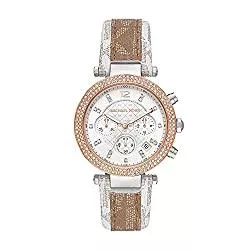 Michael Kors Uhren Michael Kors Womens Analog Quartz Uhr mit Plastic Armband MK6950