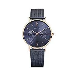 BERING Uhren BERING Damen Analog Quarz Classic Collection Armbanduhr mit Edelstahl Armband und Saphirglas 14236-367